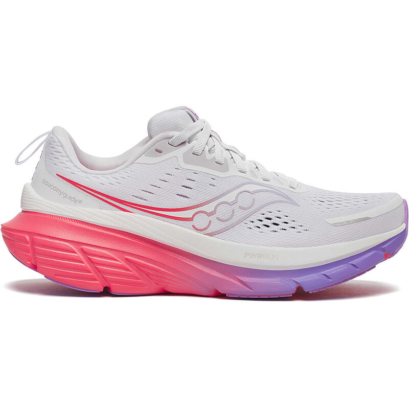 SAUCONY GUIDE 18 W WHITE/CROCUS